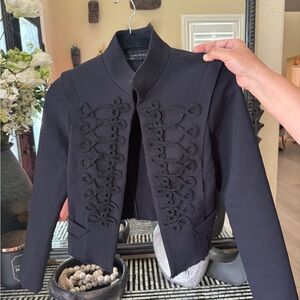 Zara woman jacket in black size small